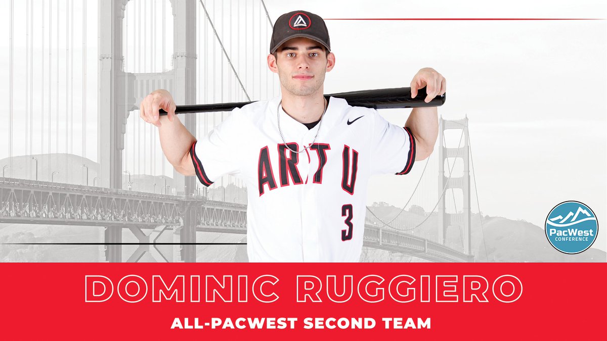 ARTU_Knights's tweet photo. Congrats to @ARTUBaseball's All-@ThePacWest Team trio of Dominic Ruggiero, Collin Carriger, &amp; Vincent Lontz! Each led the #UrbanKnights in various stat categories as Ruggiero was Second Team while Carriger &amp; Lontz earned Third Team honors! #PacWestBASE #HardNose #ArtSchool https://t.co/p4xOYs4HX6