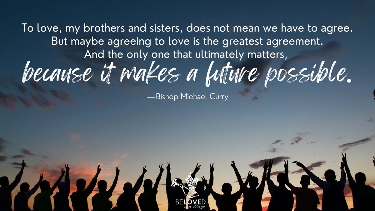 belovedway_'s tweet image. Jesus never promised that it would be easy to #loveourneighbor — but if we can continue to always choose love even when it is hard, despite the disagreements, it is our best hope of living together in #peace.
