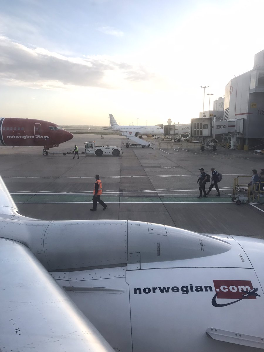 Just about to depart <a href="/Gatwick_Airport/">London Gatwick LGW</a> for Bergen to attend #RoutesEurope. Looking forward to a great line up of airline CEO speakers, including <a href="/FlyWideroe/">Wideroe</a> <a href="/SAS/">SAS - Scandinavian Airlines</a> <a href="/Fly_Norwegian/">Norwegian</a> <a href="/FlyrNorway/">Flyr</a> and <a href="/flynorse/">Norse Atlantic Airways</a>