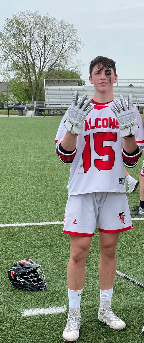 eksports_org's tweet photo. Big 19-0 win for the EK Lacrosse team in the regular season finale this past Saturday over Portage Central. 

Ben Cash, with 9 Goals and 2 Assists, breaks the EK record for most goals and points in a single game &amp; places him 6th on the all time MHSAA record list. https://t.co/hMZ40C3YYb
