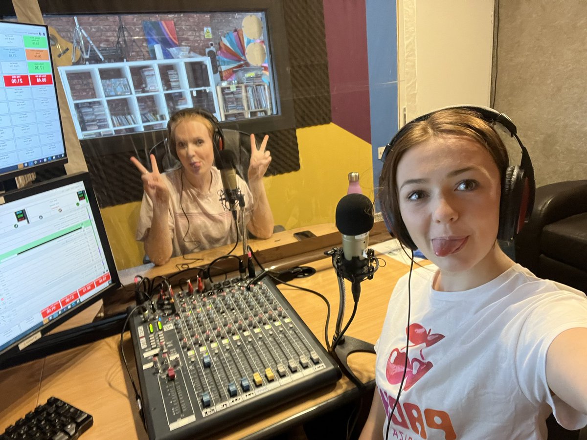 amberandalexa's tweet photo. Thanks to everyone who listened to our first show back! Have any suggestions for next week? Maybe you have a song request? Let us know! 🎵 https://t.co/u7R5Dw7fkr