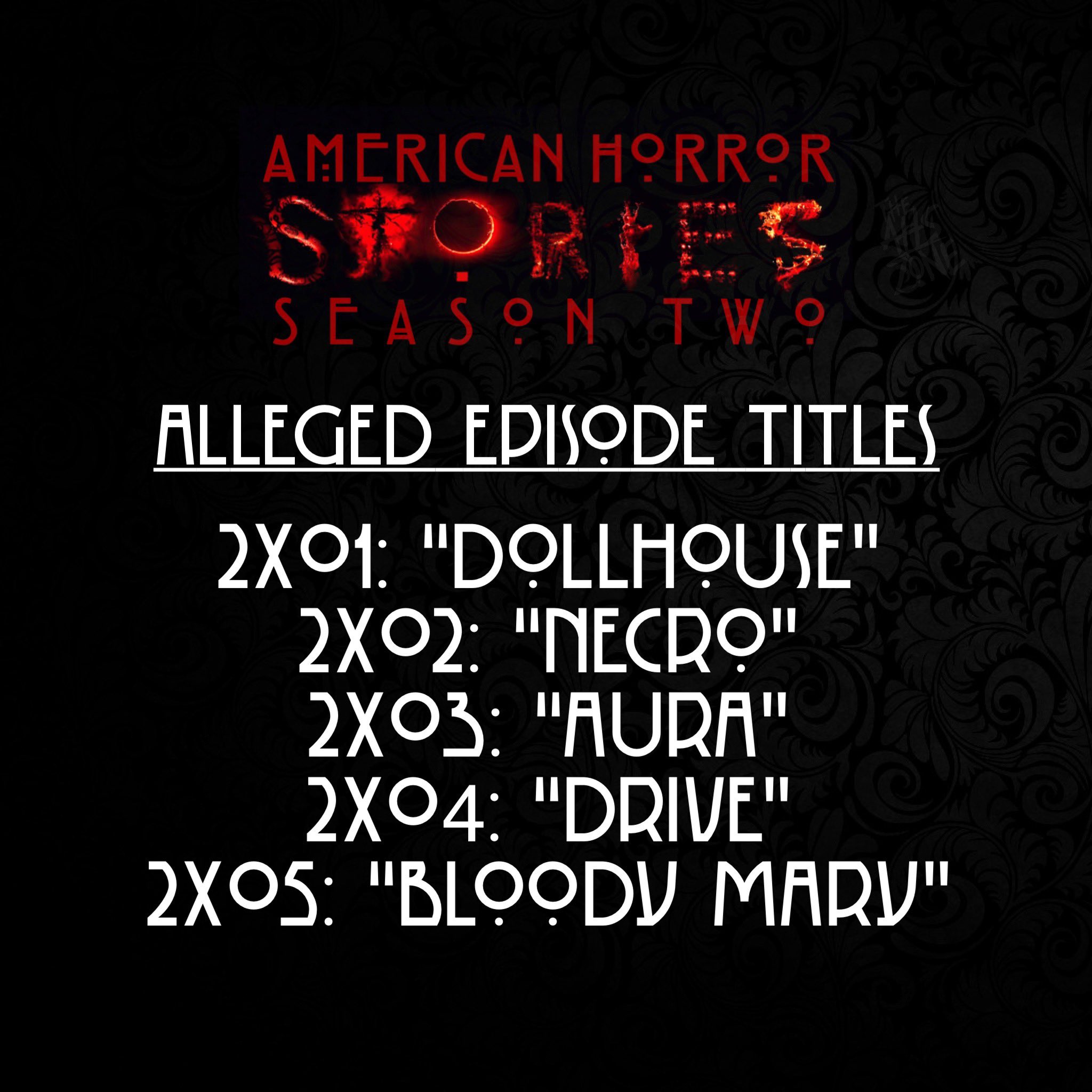 The AHS Zone on Twitter "EXCLUSIVE “American Horror Stories” Season 2 will consist of 8
