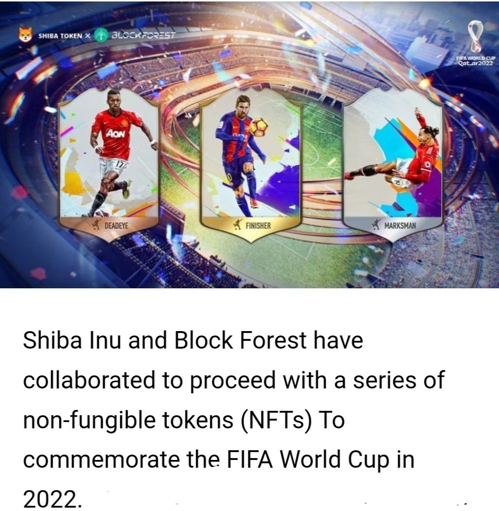 BidiBididia's tweet photo. #shibainu face un parteneriat cu #blockforest care vot lansa o serie de #NFT pe #BinanceSmartChain pentru cupa mondială din Qatar.
Deja au fost lansate 5 #NFT -uri, fiecare reprezentând cate o țară. https://t.co/bC7mXEEaYw