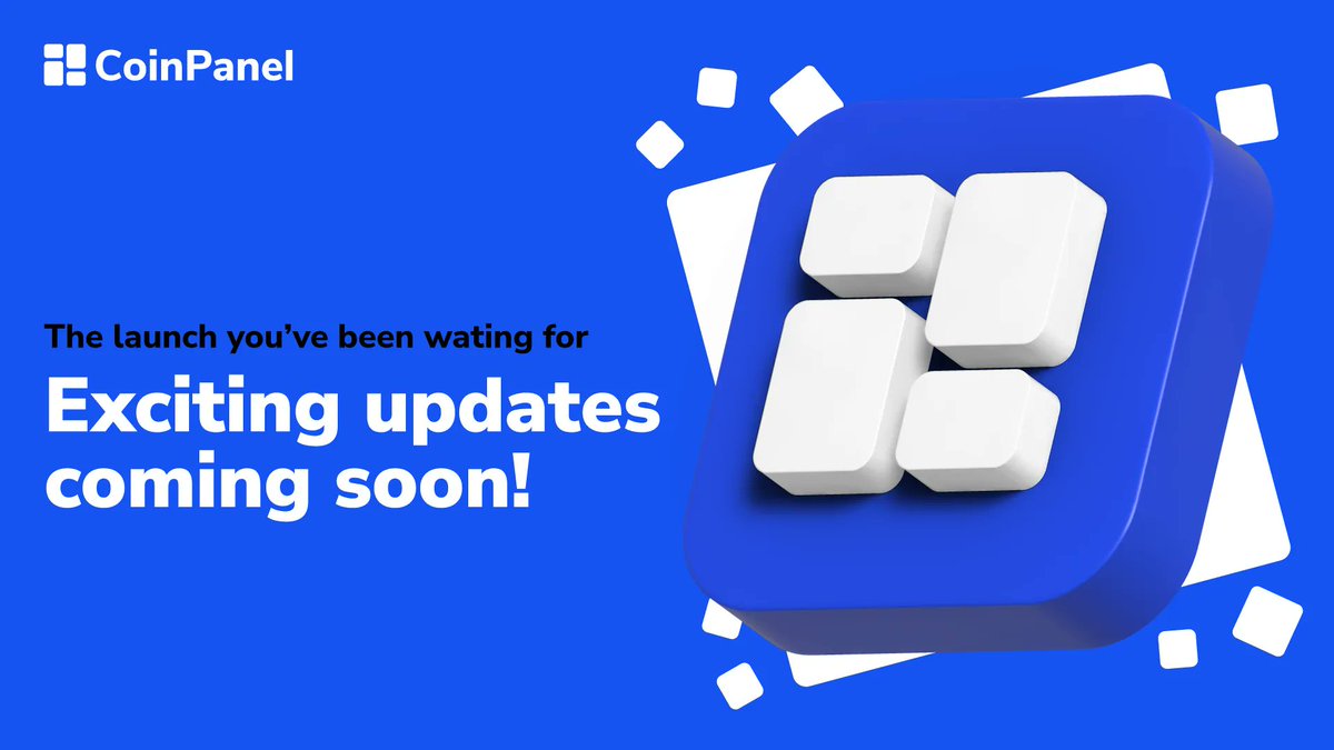 coin_panel's tweet photo. The CoinPanel app is just days away!

And will be available on iOS and Android ⤵️

➡️ https://t.co/2WOxvT9yny

#applaunch #applaunchingsoon #cryptotrading #cryptotradingpro #MobileApp #cryptocurrency #cryptonews https://t.co/1EMNTgX6M0