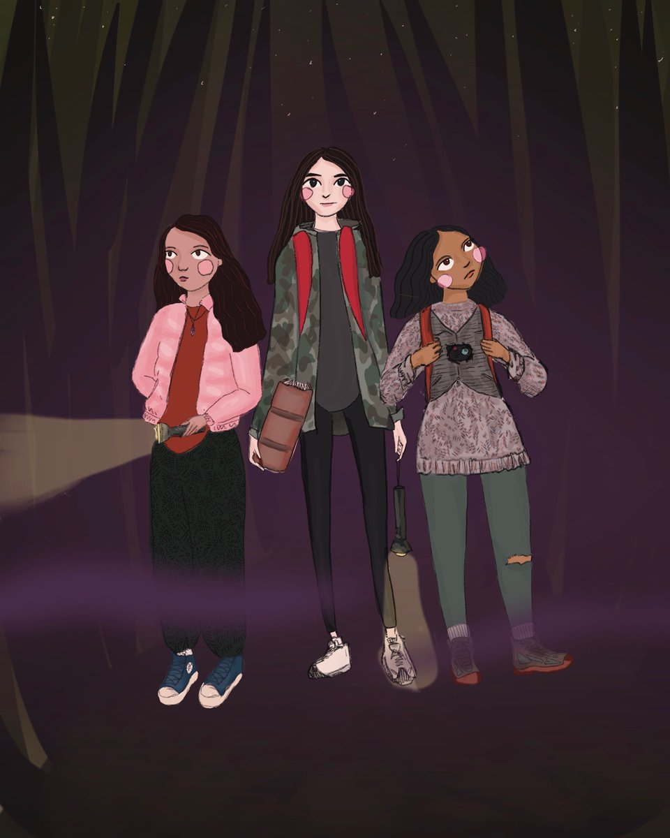 writingreardon's tweet photo. The Grimsbane Family Witch Hunters hits shelves Summer 2024!

So excited to work with @annaparsona and share this spooky MG story ft. witches, curses, and cryptids with readers. Huge thanks to my agent @lmpnk for her hard work and @bansheethekid for the awesome character art. https://t.co/OlrYQY7eXV