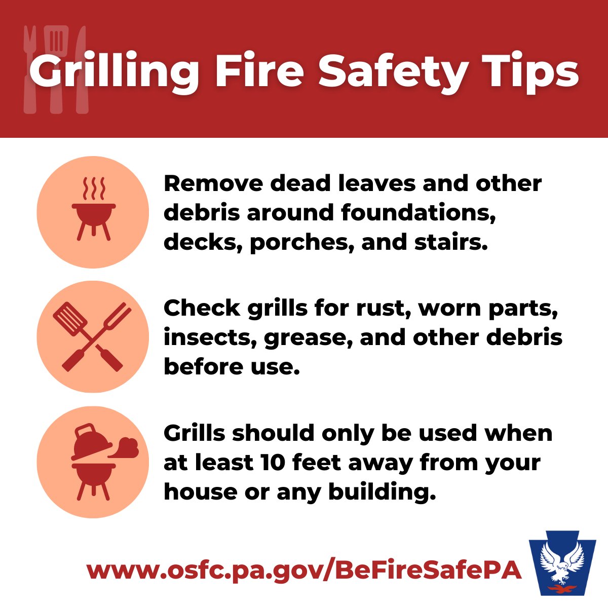 PEMAHQ's tweet photo. On #NationalBBQDay, make sure you're ready for safe grilling!

Learn more: https://t.co/qBbodBQoPF

#BBQDay #BeFireSafePA https://t.co/4i66gXnLv5