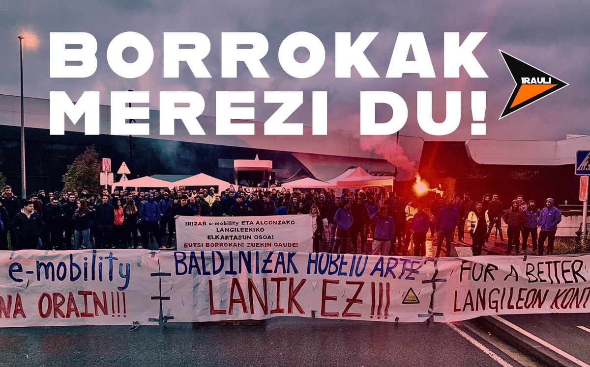 Langile grebalariek akordioa sinatu dute IRIZAReko zuzendaritzarekin!!!

“Argi geratu da, beste behin ere, langile borrokaz lortzen direla langileon eskubideak eta greba egiteak merezi izaten duela” <a href="/IrizarBorrokan/">Irizar_emobility_borrokan</a>