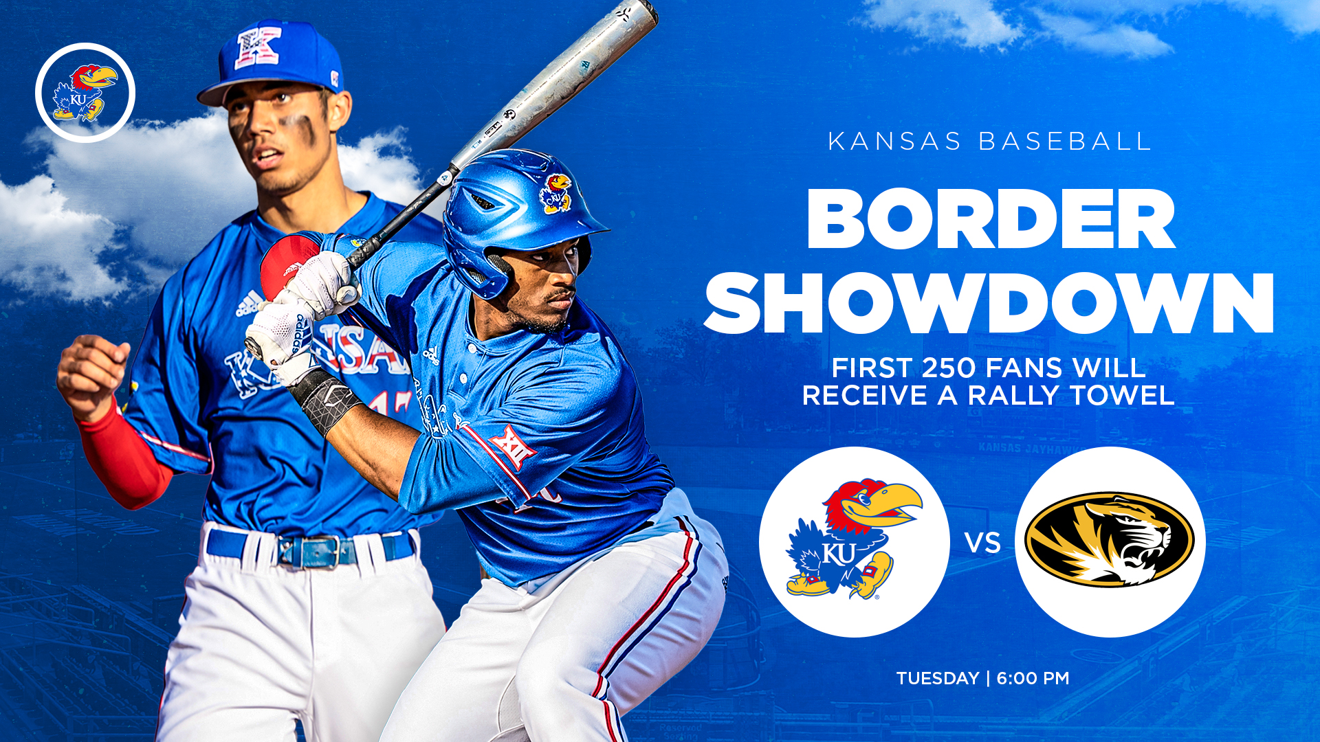 Kansas Baseball on Twitter "Final home game of the season tomorrow. 🆚 Missouri 📍 Hoglund