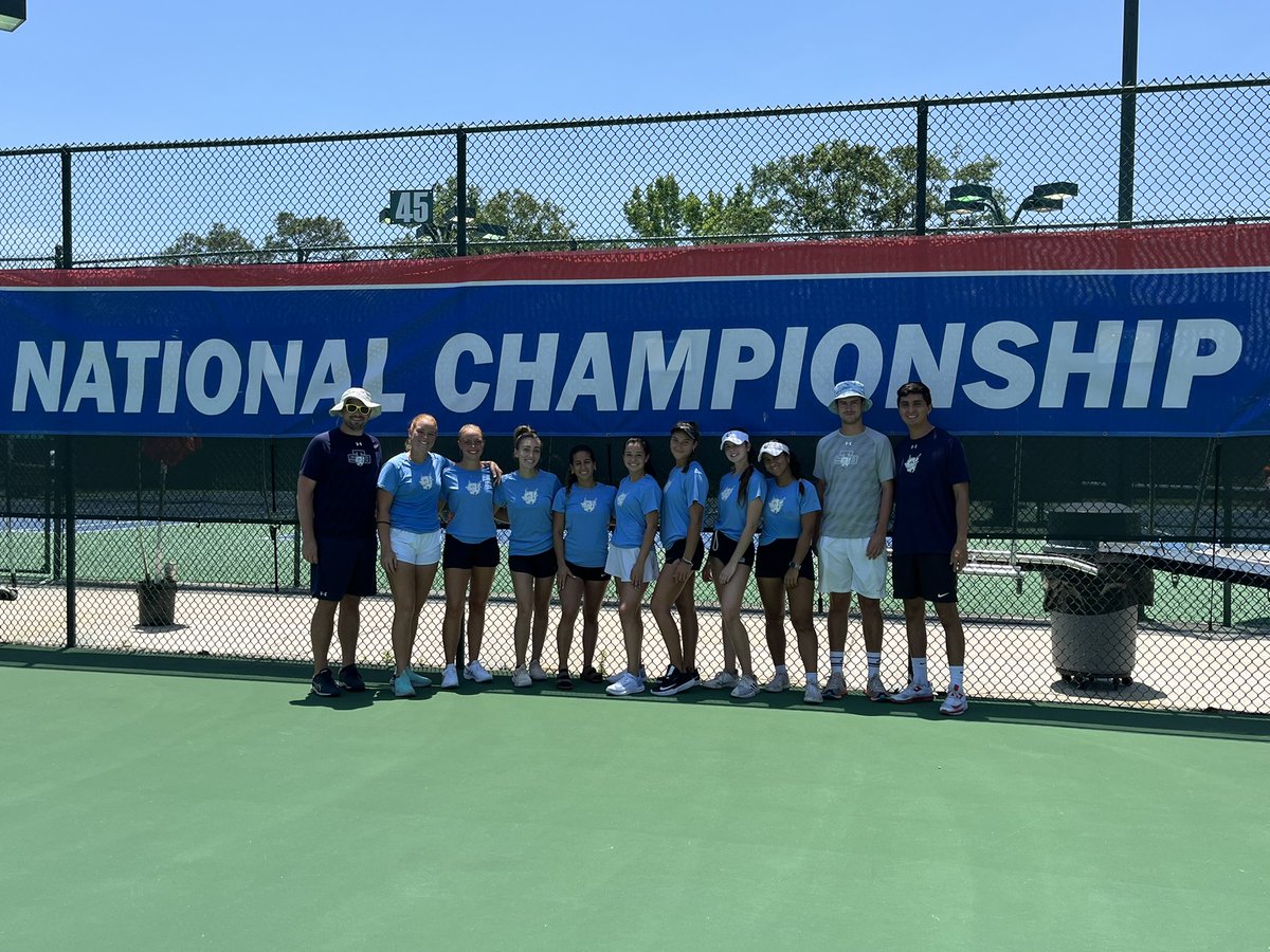 STUTennis_'s tweet photo. Nationals vibes! Playing #13 Indiana Tech first round tomorrow at 1:30 pm. #thesunconference #naiatennis #stulimitless #dream https://t.co/ZFE2egmPcF