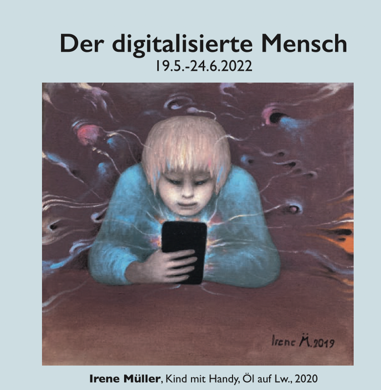 EsblogD's tweet photo. Vernissage der Ausstellung „Der digitalisierte Mensch“ am kommenden Donnerstag, 19.5., 18.00, in der Mediothek! https://t.co/BpvllUCOgA