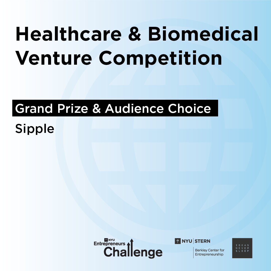 nyuinnovation's tweet photo. Congratulations to our 2022 Entrepreneurs Challenge Grand Prize &amp; Audience Choice winners! 🎉 #ECFinals22 #NYUStern #Entrepreneurship https://t.co/S2xl46LsDH