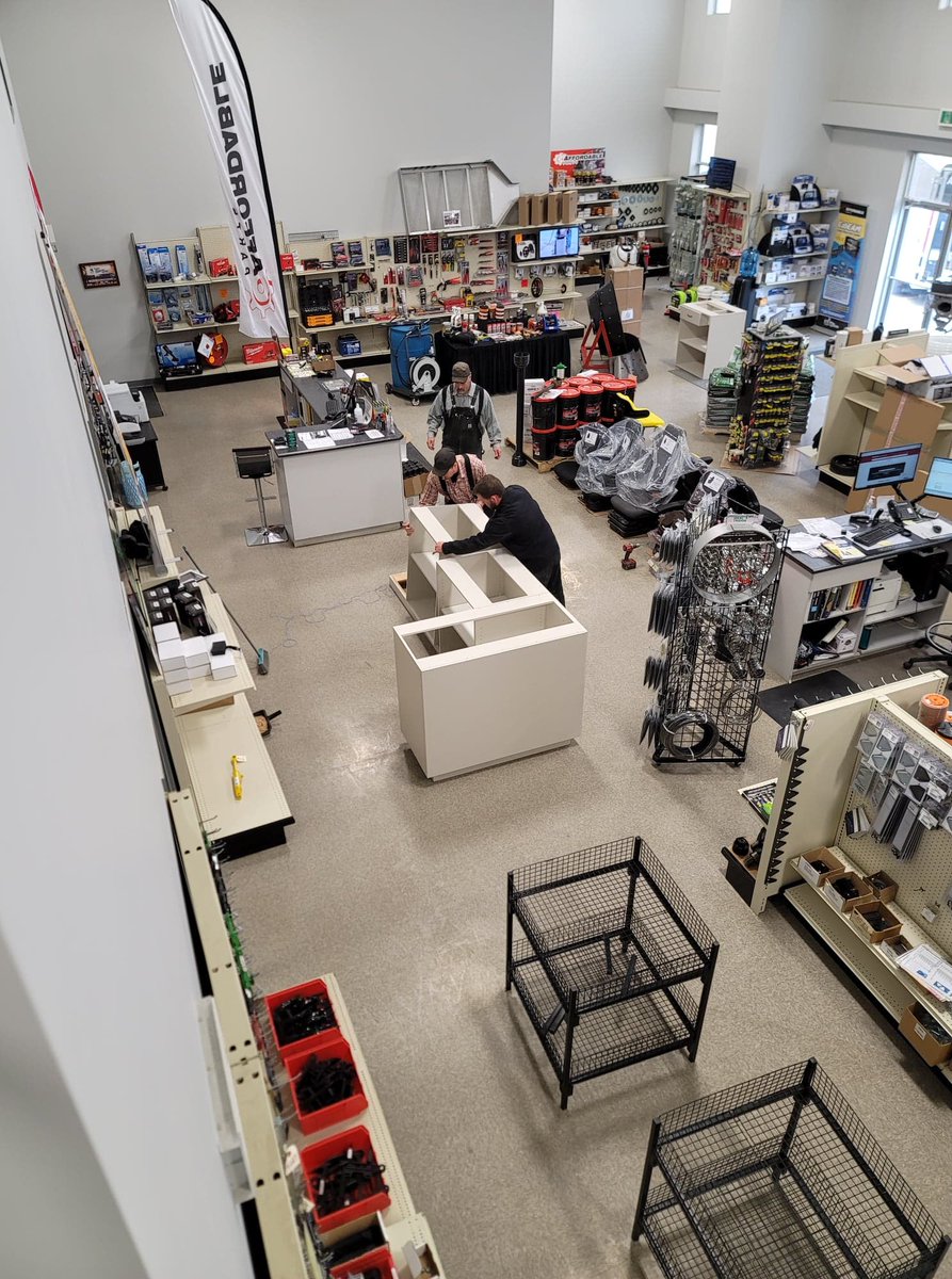 AffordableSk's tweet photo. New Parts counter was delivered and installed today!
Thanks to the guys at Eagle Creek for getting this done!
Come to the store and check it out. 
3710 Mitchelmore Ave, Saskatoon

Affordable Parts 
"Working hard to keep farmers farming!"

#agparts
#agtwitter https://t.co/daoIA2abCx