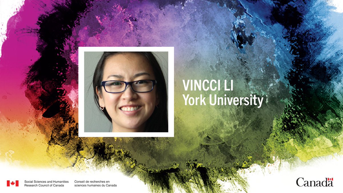 Congratulations to our very own Vincci Li (<a href="/philanthroPhD/">Vincci Li</a>), a Final Five winner of the 2022 #SSHRCStorytellers Challenge! 👏🎉

Watch her inspiring story in the Storytellers gallery: sshrc-crsh.gc.ca/society-societ…  

 #YorkU #GradStudiesYU #SSHRCFunded #YUResearch