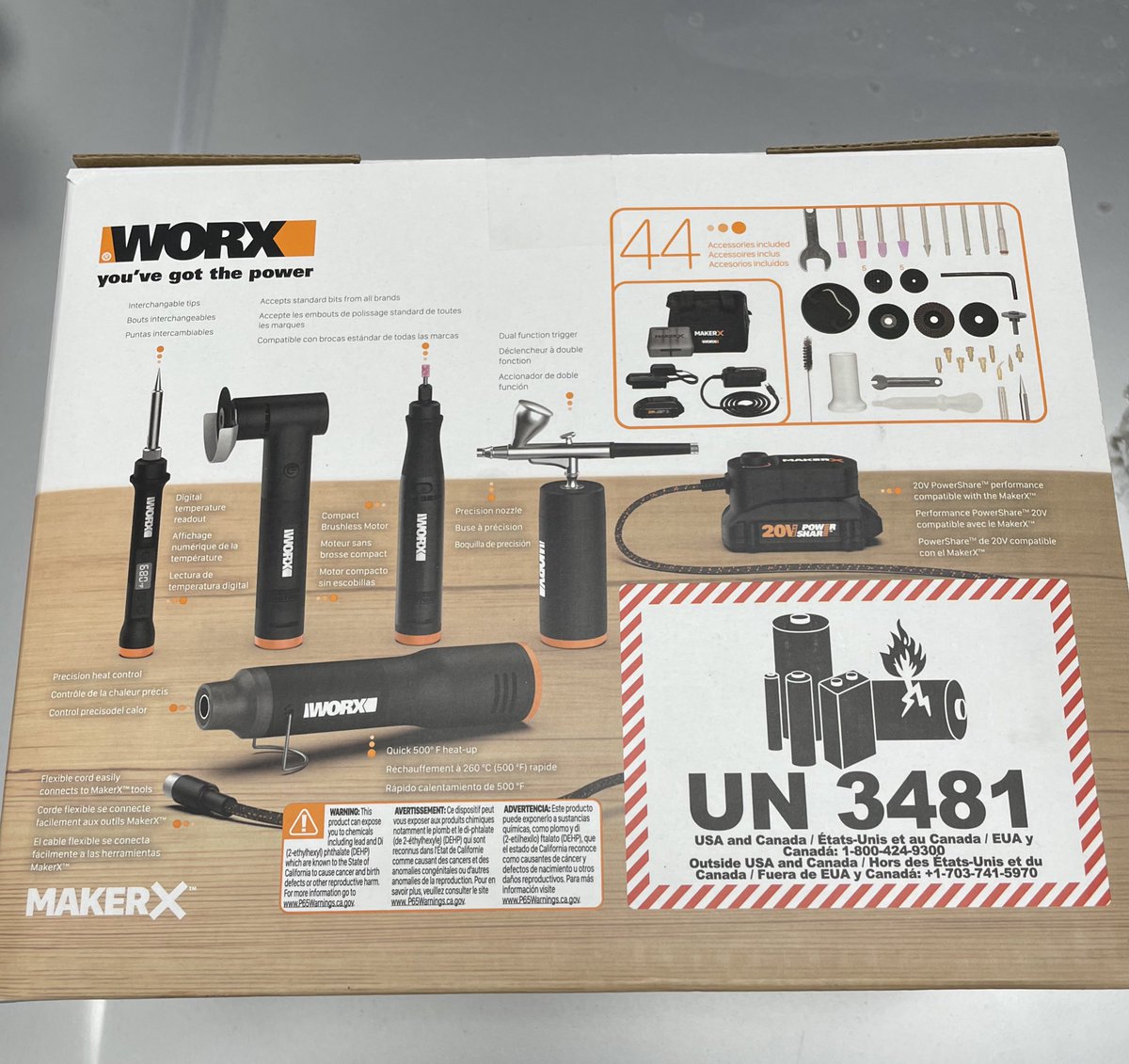 idlehandsdev's tweet photo. It’s a pretty awesome kit. Has been very useful so far. #giveaway @WORXTools https://t.co/j2DjFlyJZJ