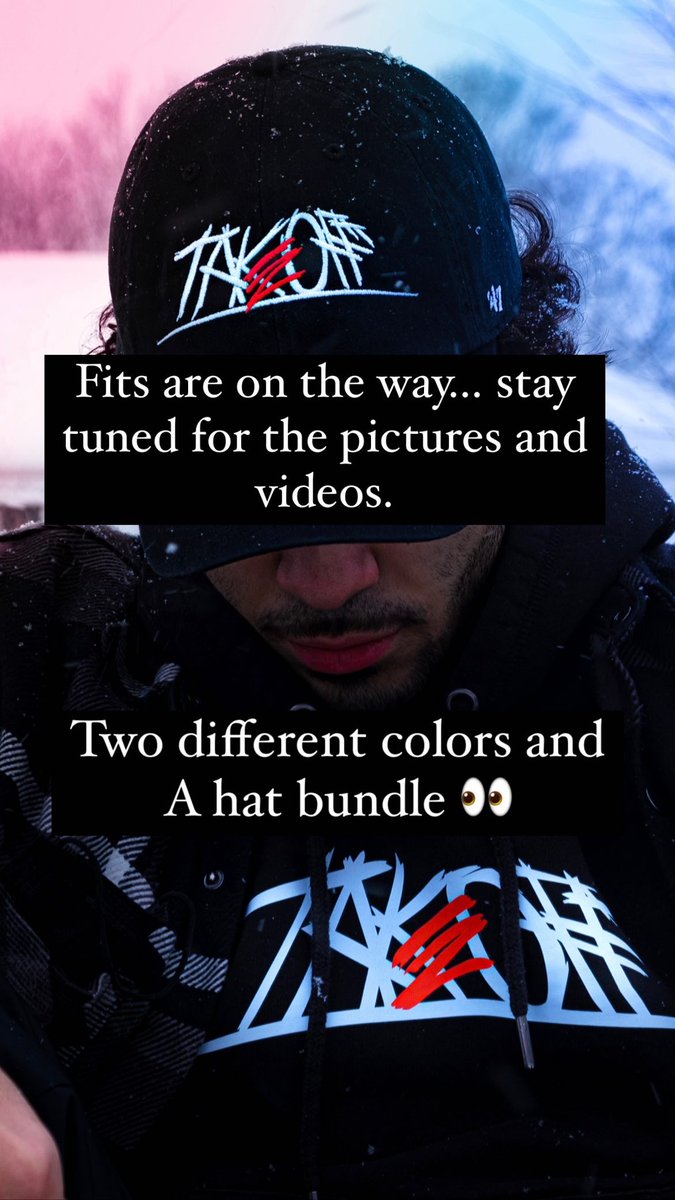 TakeoffGGs's tweet photo. Stay tuned.. 📸🧢
#Clothing #fashion https://t.co/VFQsz36un7