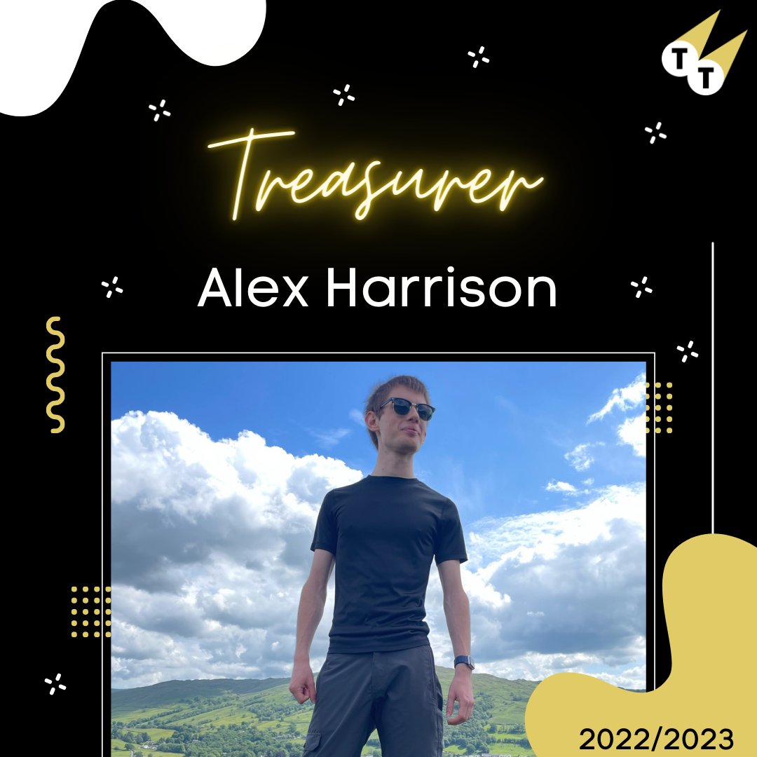 UoYTechSoc's tweet photo. 💡 Meet the Committee - Alex Harrison, Treasurer 💡 https://t.co/PG3tgFoEPQ