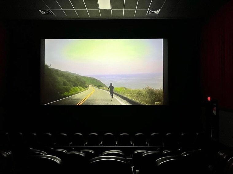 projectendo's tweet photo. #BTS of a test screening we ran last weekend 🎞 

We’re very excited to share this film with you IRL at the NYC premiere, next week! 🧡

Visit https://t.co/sXAWBij2Uv for premiere questions, waitlist, and more 🖤

#endometriosisis #endometriosis #endo #endowhat #endowhatfilm https://t.co/xeyxQymRzk
