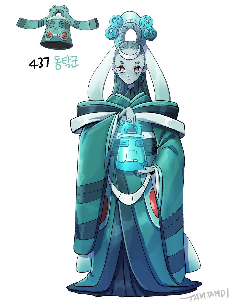 동미러&amp;동탁군 의인화
(Bronzor &amp; Bronzong Humanization)
tamtamdi.com