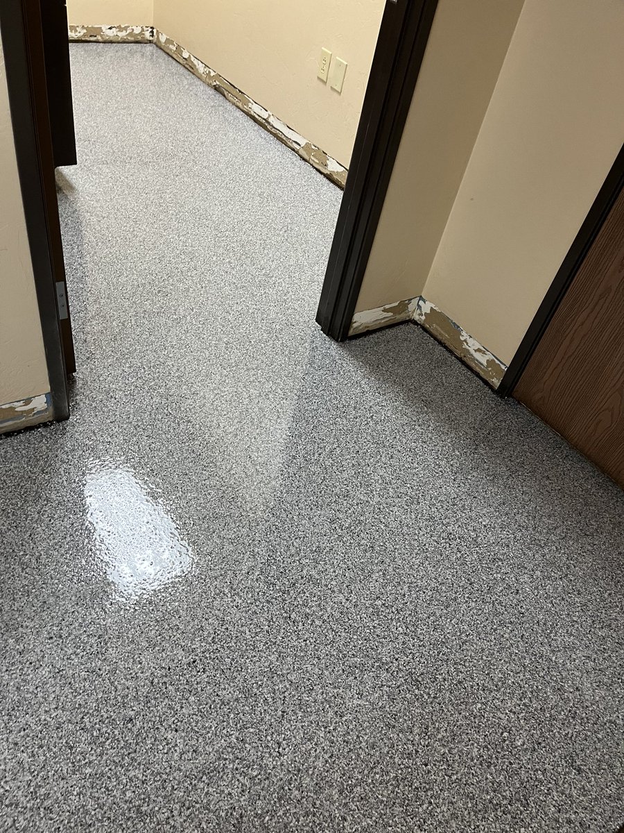 EpoxyArizona's tweet photo. Commercial strength #epoxy #flooring for this amazing @ABC Pet Clinic’ they wanted a beautiful color for their new office renovation :) give us a call for al your #concrete #epoxy #flooring projects. 
Call NOW for Special Pricing ☎️ 520-549-7772 https://t.co/1vpthhBIrL