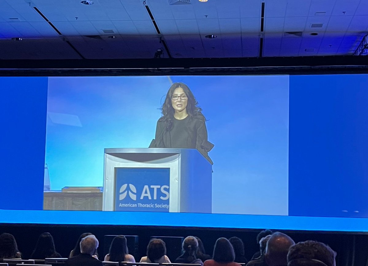 AlexSierra730's tweet photo. Congratulations Dr. @meilan_han on your well deserved #ATS2022 award! The @LungAssociation is proud to call you a friend and advisor in our joint efforts to improve Lung health for everyone. https://t.co/zM8CcOyhKA
