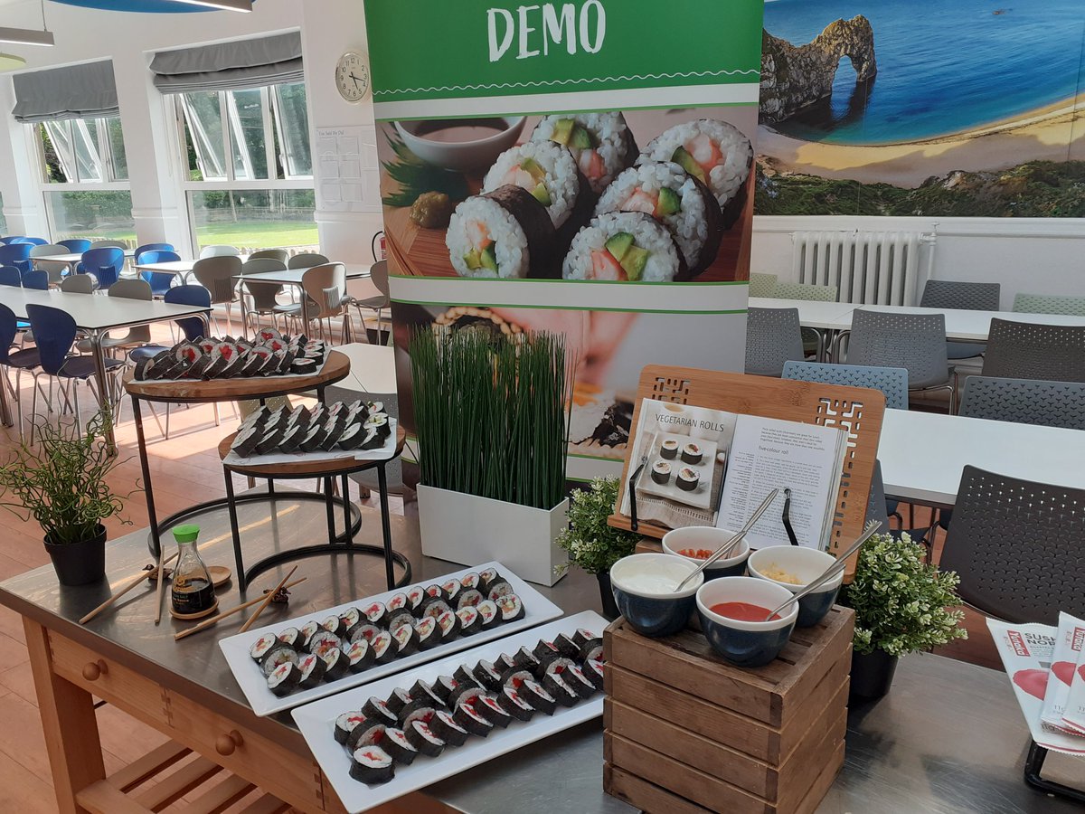 WateridgePete's tweet photo. Bcs senior sushi service @holroydhowe @bally1970 @DamianBlake4 https://t.co/NnS7WGnJza