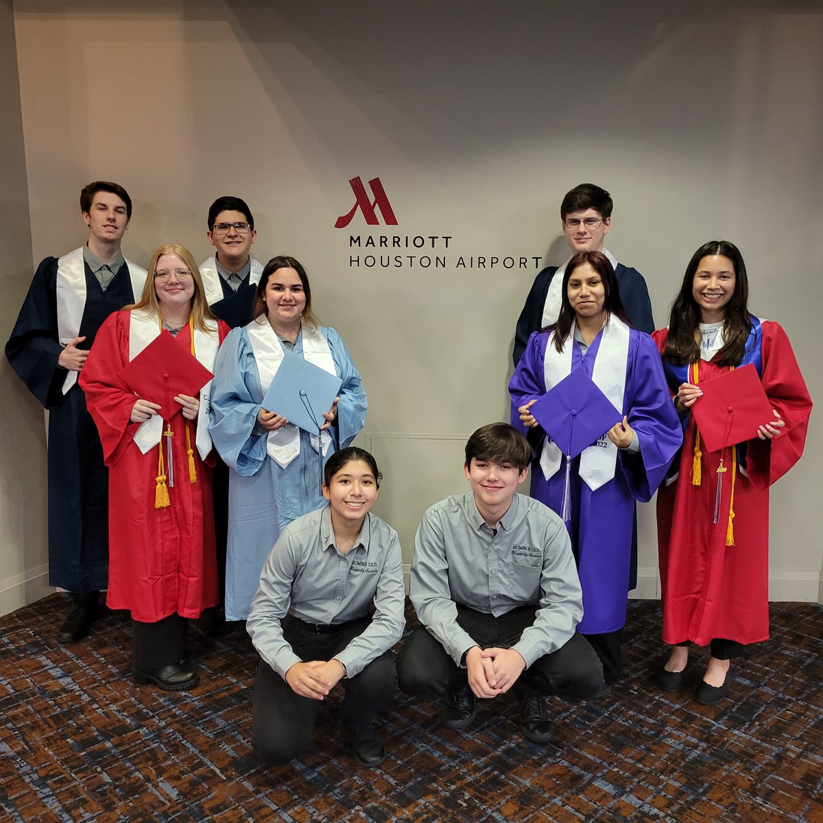 Job Shadow Day: the perfect way to wrap up our 2021-2022 rotations at the Houston Airport Marriott - where mentors become family! <a href="/HumbleISD_CTE/">Humble ISD CTE</a> #HumbleCTE #CelebratingOurSeniors