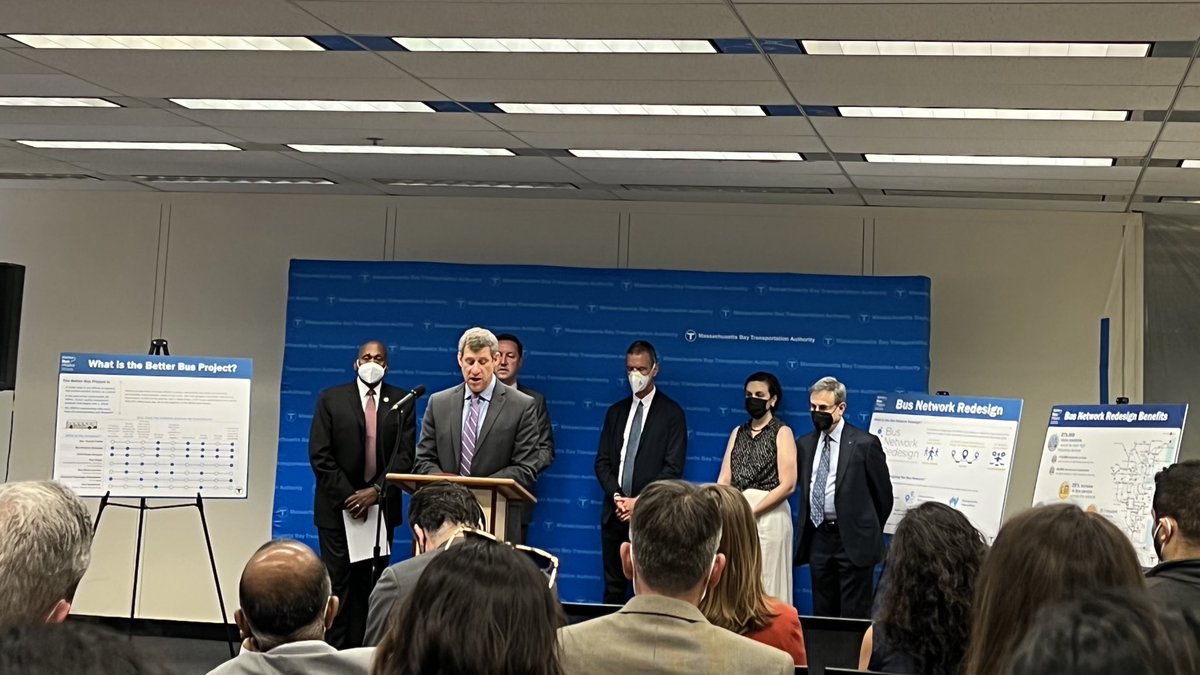 bosBRT's tweet photo. #BusNetworkRedesign “puts people first prioritizing the need of those who need more reliable bus service.” – @MassDOT Secretary Jamey Tesler
This is just the beginning of a process to implement a more equitable and better bus service. #betterbuses https://t.co/0oWoZ56PrO