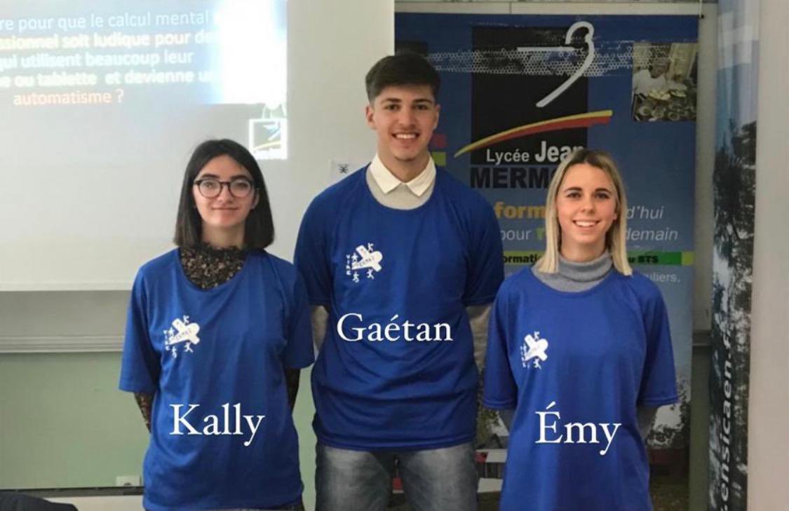 adelinelong50's tweet photo. J-2 avant la #finale du 18 mai #concoursCGenial2022! 🤞🏻👏Votez pour l’application smartphone de calcul mental créée par les élèves de @1AgoraMermoz du lycée @MermozLycee de l’ @ac_normandie ! On compte sur vous 🙏🥰@Fond_CGenial @Sciences_Ecole https://t.co/CXJEvqtm8N