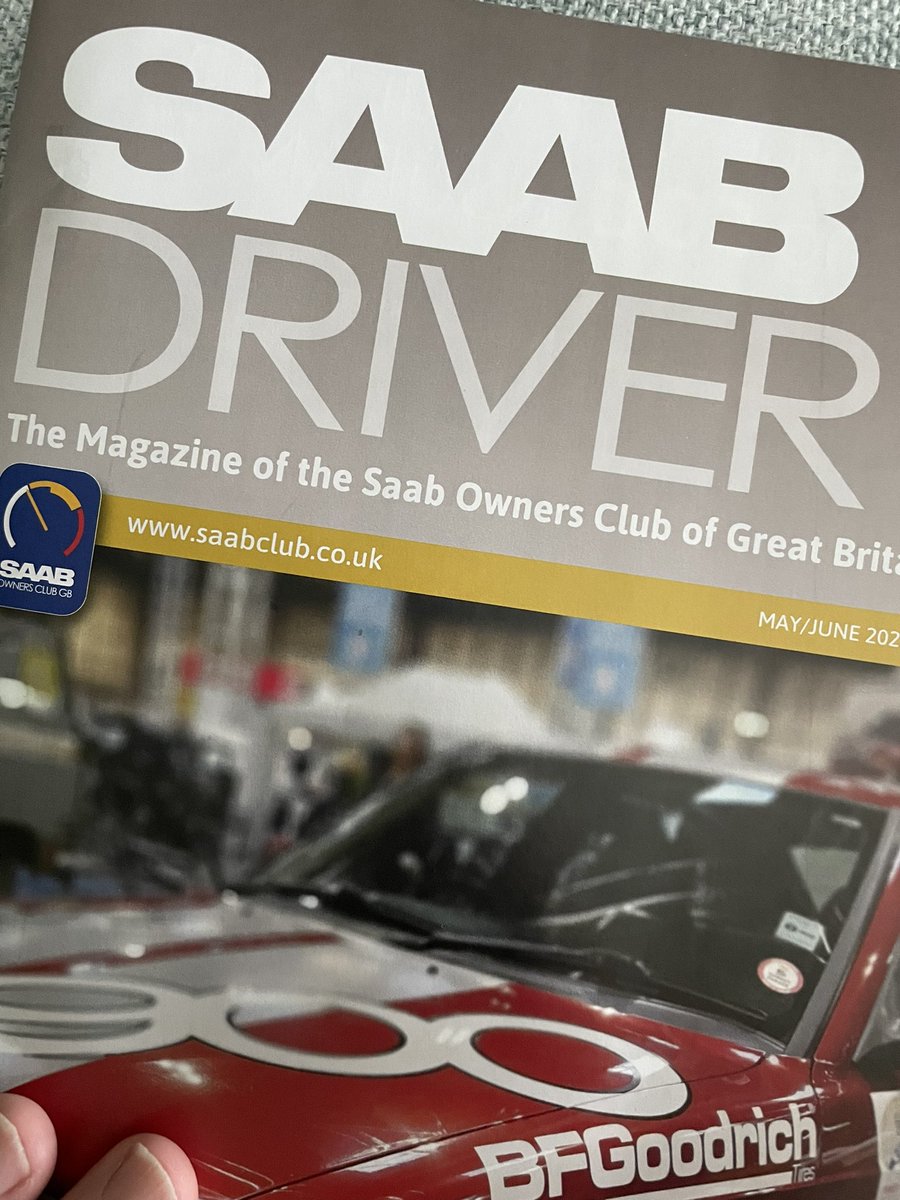 cliffordgs's tweet photo. @SaabOwnersClub Driver magazine announcment 👀

4-6th Aug 2023 
SOC International &amp; 60th Anniversary venue @BMMuseum Gaydon. 

#Saab #IntSaab #60thAnniversary 

@GWSaabs @HagstromSaab @saabclubireland @saabvs @SaabPlanet @Nottingham_Saab @TheSaabRegister @PaulCowland_ https://t.co/HA1yski8fJ