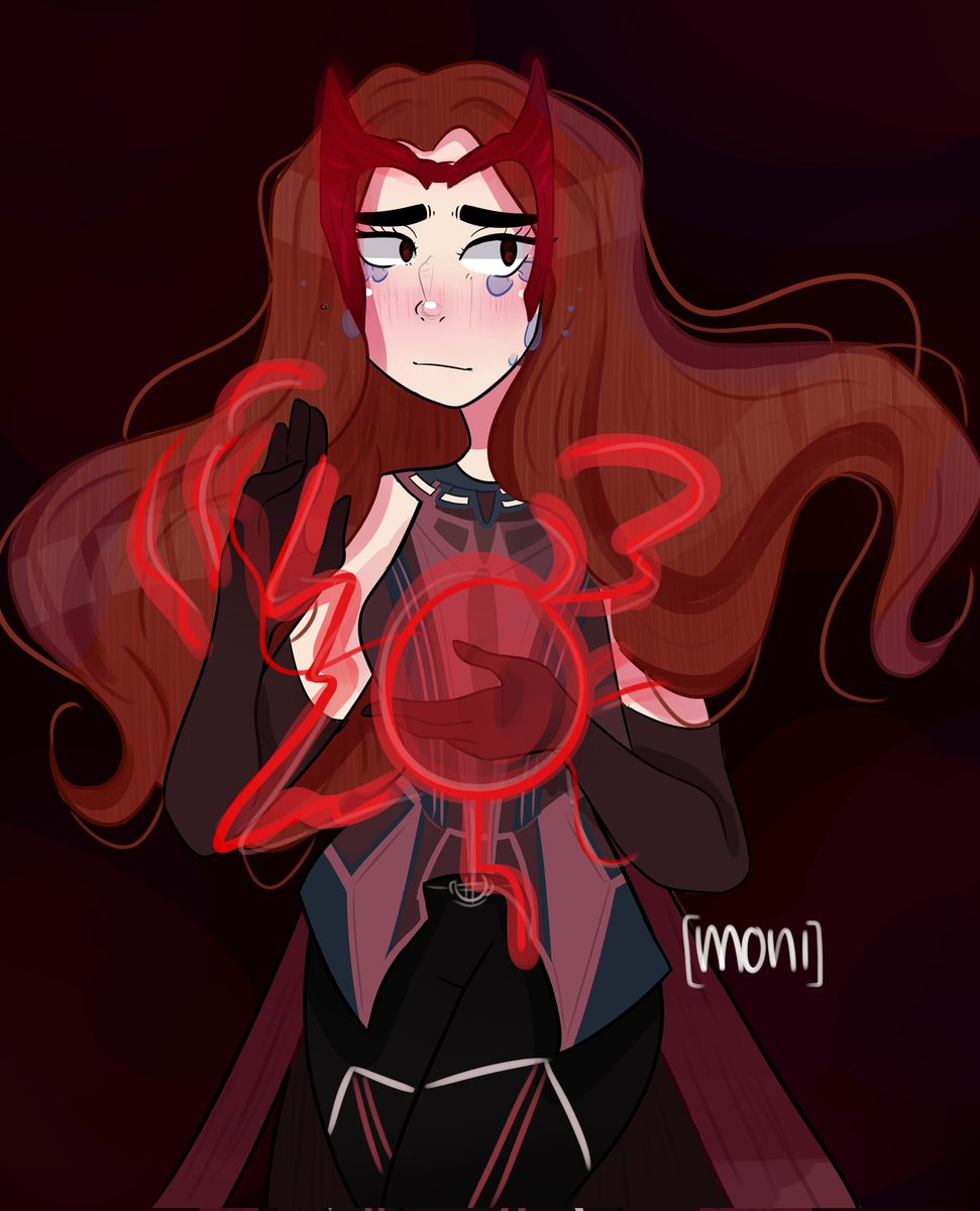 moniiiql's tweet photo. Es que le tengo un inmenso amor a la bruja, aunque haya hecho todo mal 😩💗 (lo borre x error XD)
#ScarletWitch #WandaMaximoff 
#drawing https://t.co/MoKL7BCA1g