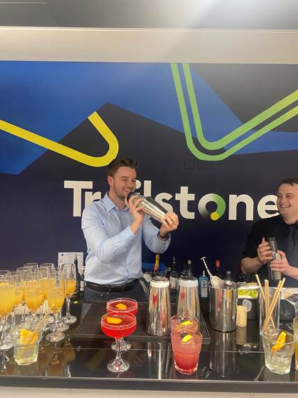 Trailstonegroup's tweet image. Last week our London office hosted a cocktail event to celebrate being back in the office. It was great to see people in person again and be able to socialize together! We can't wait for the next one!