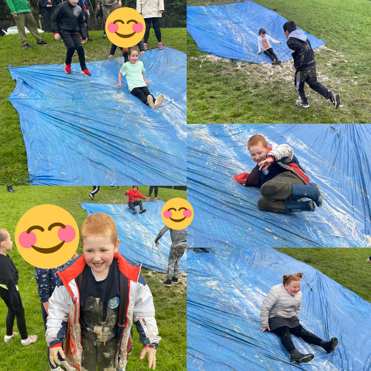 p3bcvps's tweet photo. What a great start to Health week. P3B got very wet and very muddy at the Tough Mudder! 🌧😄 https://t.co/dZfIJeDK5u