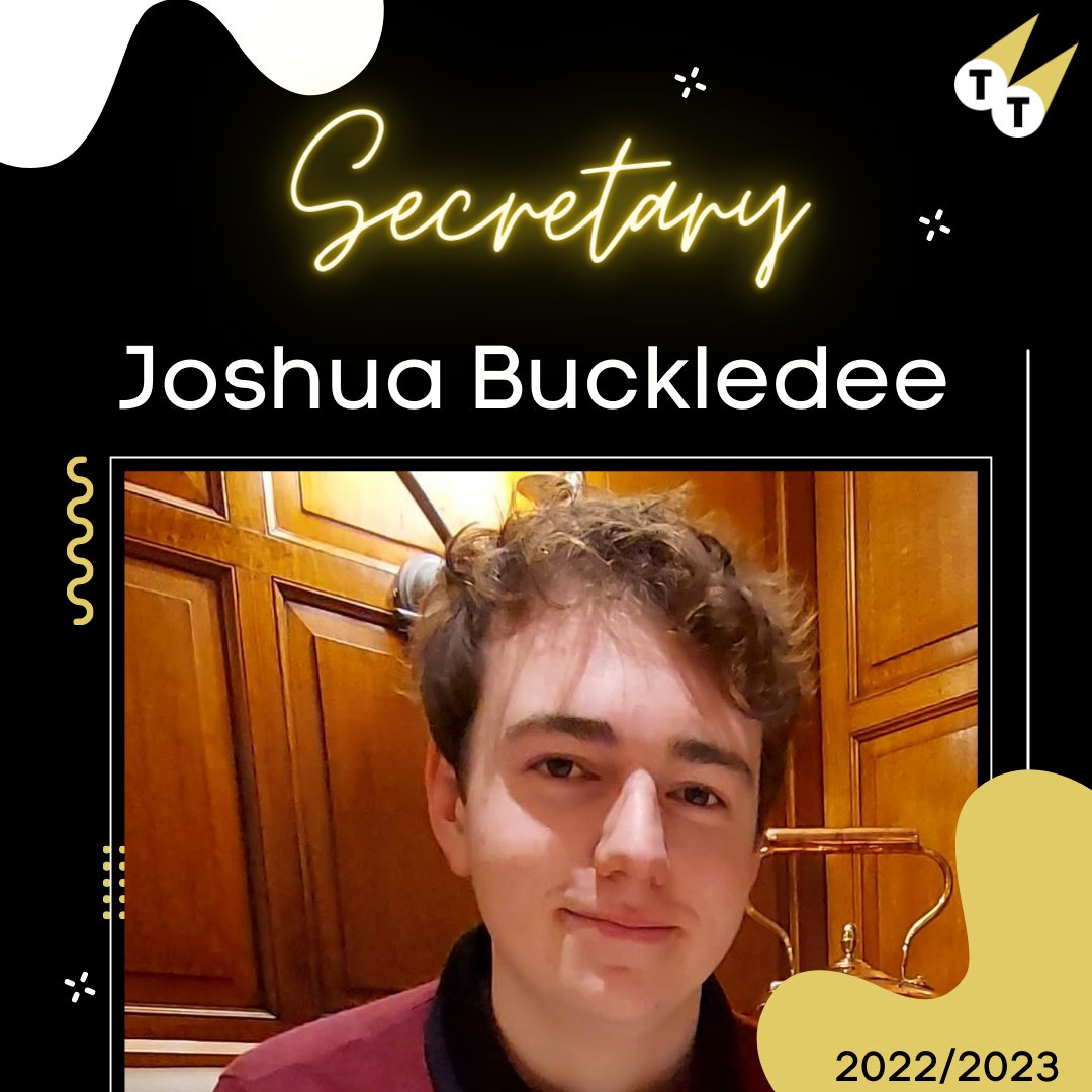 UoYTechSoc's tweet photo. 💡 Meet the Committee - Joshua Buckledee, Secretary 💡 https://t.co/5NAsLJTd8l