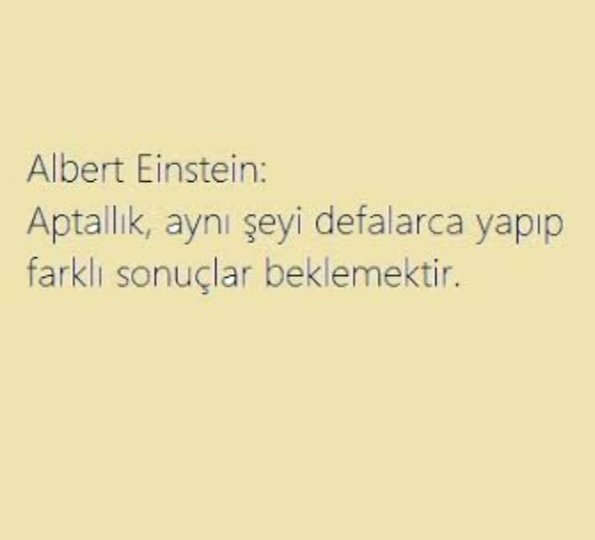 Nede yerinde bir soz