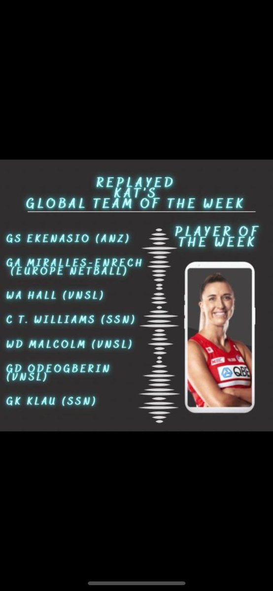 ReplayedNetball's tweet photo. Monday night is VOTE NIGHT! 

Global Teams of the Week posted! 

Will you be….team blue  @kelly_walker or team black @kat2801 

Poll vote to follow 

#VNSL2022 #SSN2022 #ANZ2022 https://t.co/BqojPPNl5C