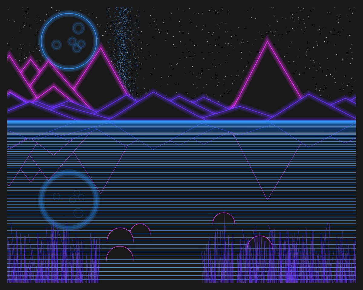 rvbubblesort's tweet photo. some more tweaking...
#fxhash #generativeart #neonmountainview #nftcollectors https://t.co/8FUvV8R42f