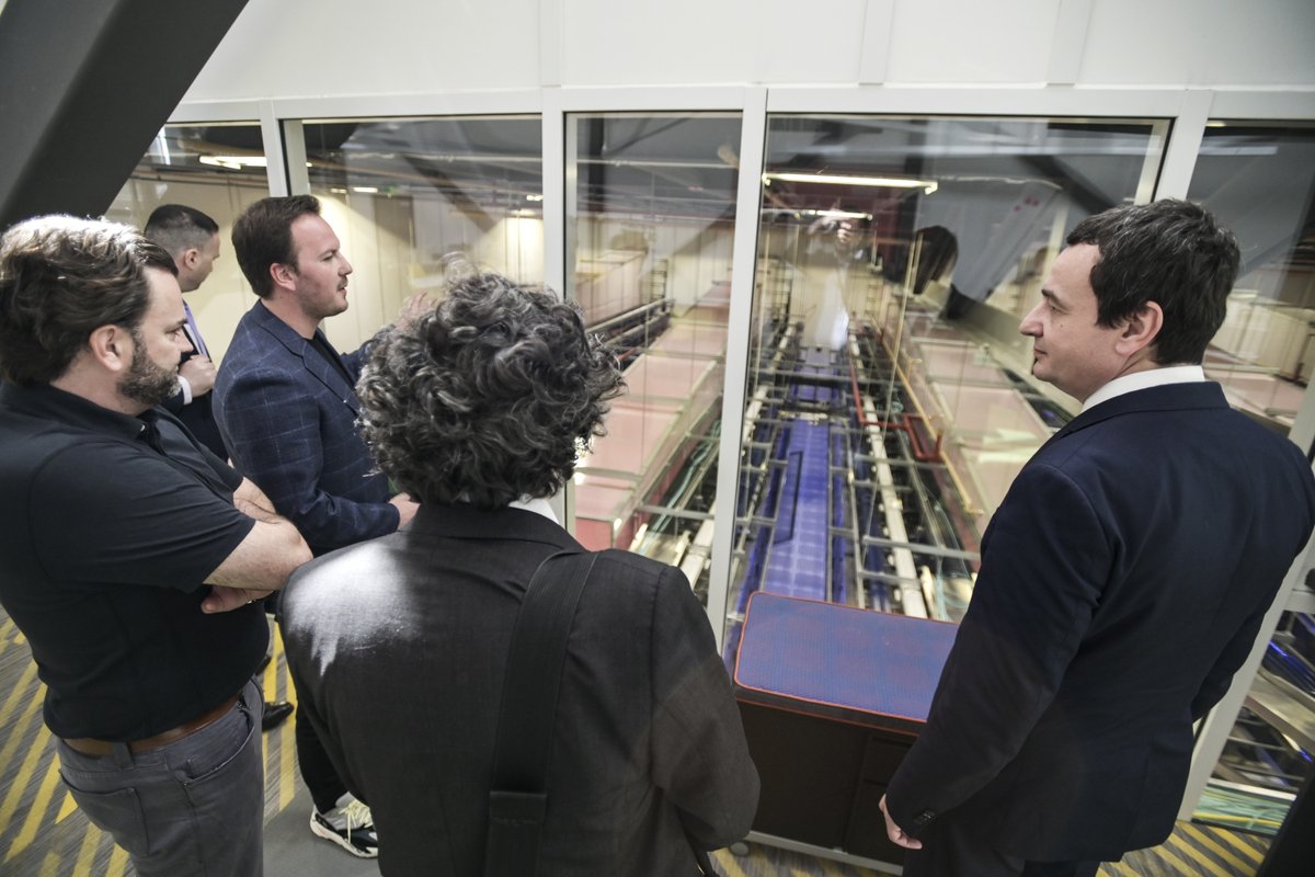 .@KODElabs — KOsova &amp; DEtroit — a perfect example of how US companies are investing in Kosova, succeeding while supporting our progress. We discussed ways our Govt can help businesses like KODE expand their operations &amp; train an army of well-paid IT professionals in our country.