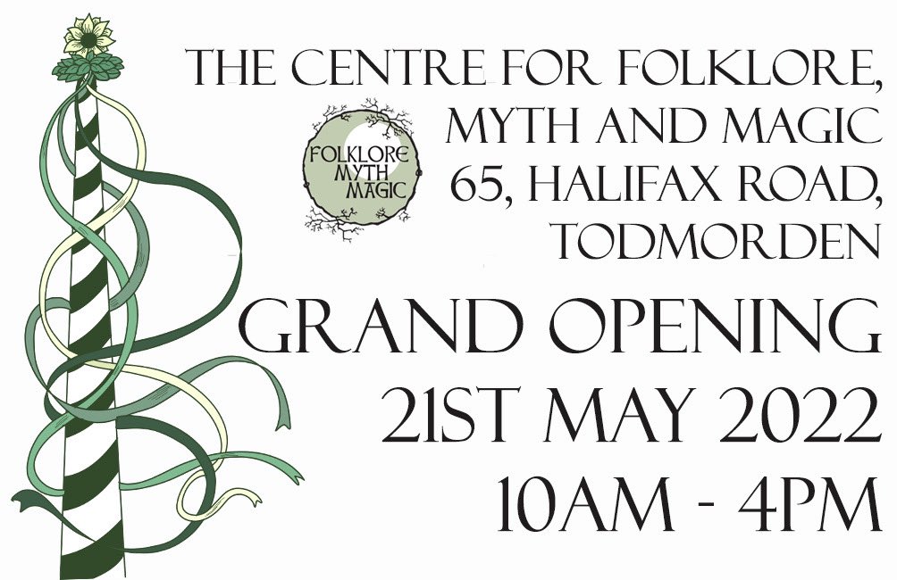 CentreMyth's tweet photo. Opening to the public on Saturday!!!
#Folklore #Myth #Magic #Todmorden #Yorkshire #opening https://t.co/Tx9FGDjfnA