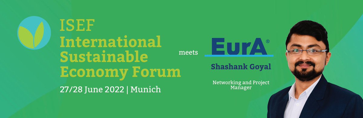 IBB_Netzwerk's tweet photo. @eura_ag's efforts to #sustainability at #ISEF: 
Meet EurA and learn about their commitment to a sustainable economy in the fields of #foodvaluechain, #biotechnology and #circulareconomy. Shashank Goyal presents EurA's efforts with regards to #SmartProteins - welcome Shashank! https://t.co/LQcCXppqP7