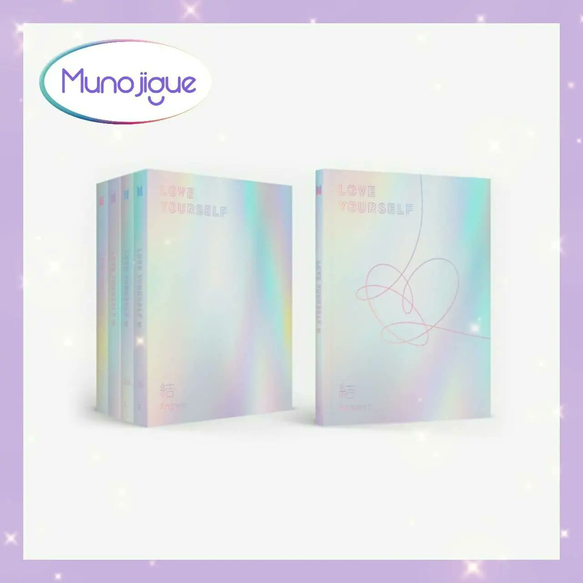 Munojigue's tweet photo. Álbumes de BTS Disponibles para entrega inmediata

Nuevos - sellados 

Wings - Q240
You Never Walk Alone - Q250
LY Tear - Q250
LY Answer - Q260

(Precio no incluye envío, este ronda entre 25 y 41 dependiendo de donde sean). https://t.co/fQyxRbx2Gi