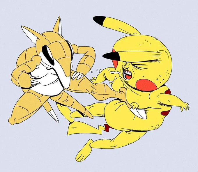 Uns pokemon q fiz faz um tempinho 