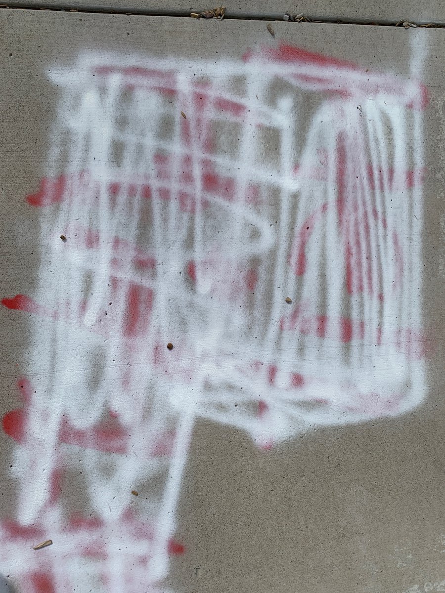 OurTownReno's tweet photo. Despicable messages in northern Nevada in Sparks following the Buffalo shooting have been scribbled over, except for one with the N word (we cut out) all near Lincoln Park school.  This weekend there was no scribble and Heil Hitler and a swastika were in red. pics by @jakelorgee https://t.co/uUbFREOT5E