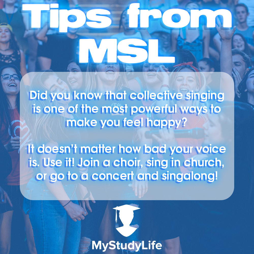 mystudylife's tweet photo. Time to warm up those vocal cords π€
A quick search on google should bring up some local activities you might enjoy.
#localactivites #singing #fyp #MentalHealthAwarenessMonth https://t.co/O0sXdKvzSw