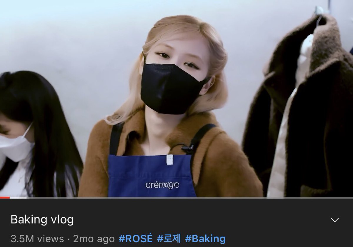 kzuhatqm's tweet photo. baking vlog uno dos tres 
블랙핑크 로제 #ROSÉ #로제 @BLACKPINK https://t.co/YcSHA7sLxm