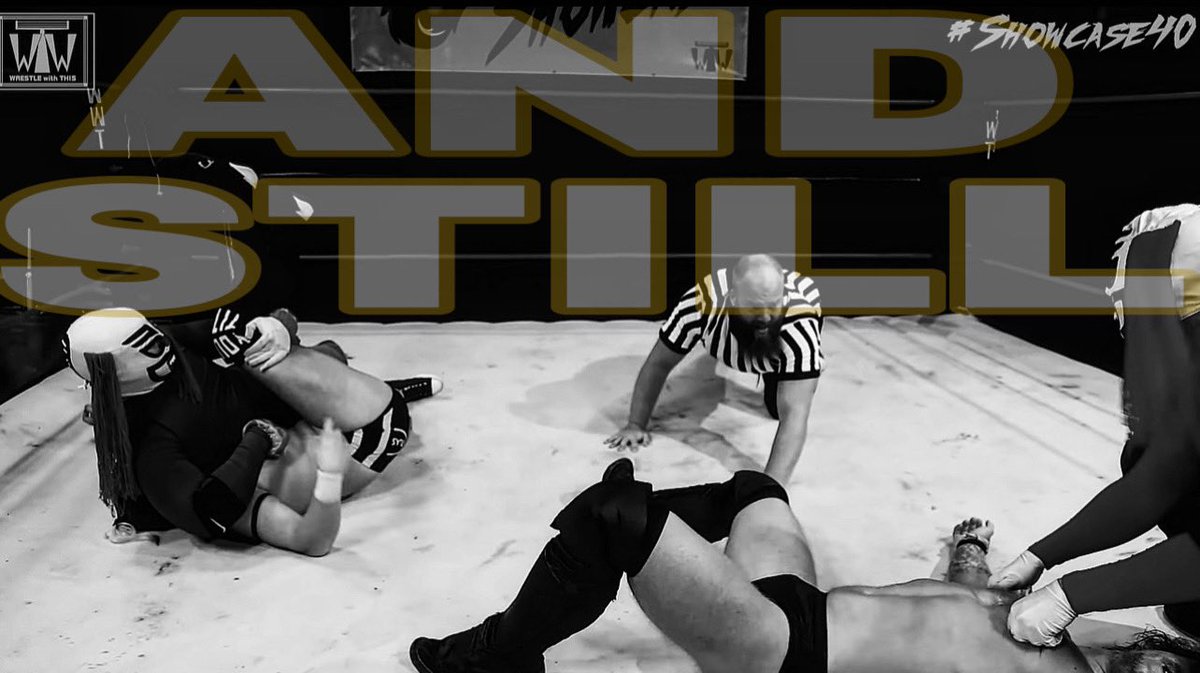 SmashMouthWWT's tweet photo. AND STILL… #FridayThe13th proved to be a successful night for the champions of WWT 🏆
#Showcase40 is available to WATCH NOW!!!
https://t.co/MEZbzAtQYA https://t.co/qfJ1kAVSZV