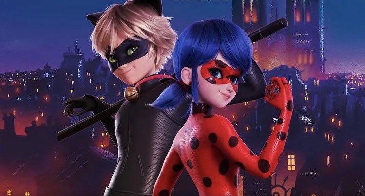 não supero nunca a qualidade da animação do filme de miraculous