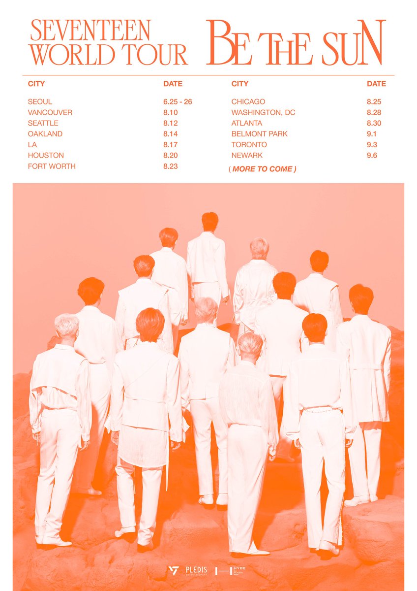 SEVENTEEN acaba de anunciar a turnê mundial 