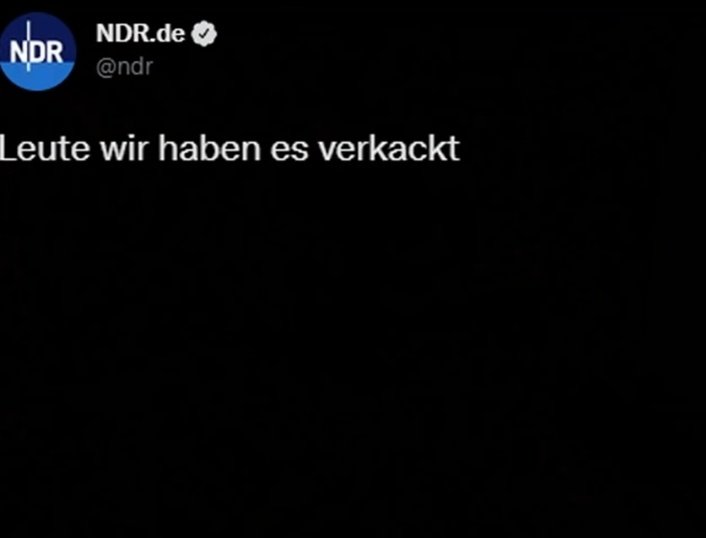 xDaniel_Fabianx's tweet photo. Schön wär's. #NDR #ESC2022 #eurovision #GER🇩🇪 #Statement #EC4ESC #Germany0Points #Germany12Points https://t.co/4RSbKvX2oQ