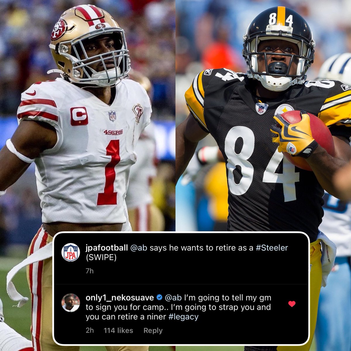 Jimmie Ward is a savage 🥶😂 

#49ers || #FTTB 

H/T @jpafootball
