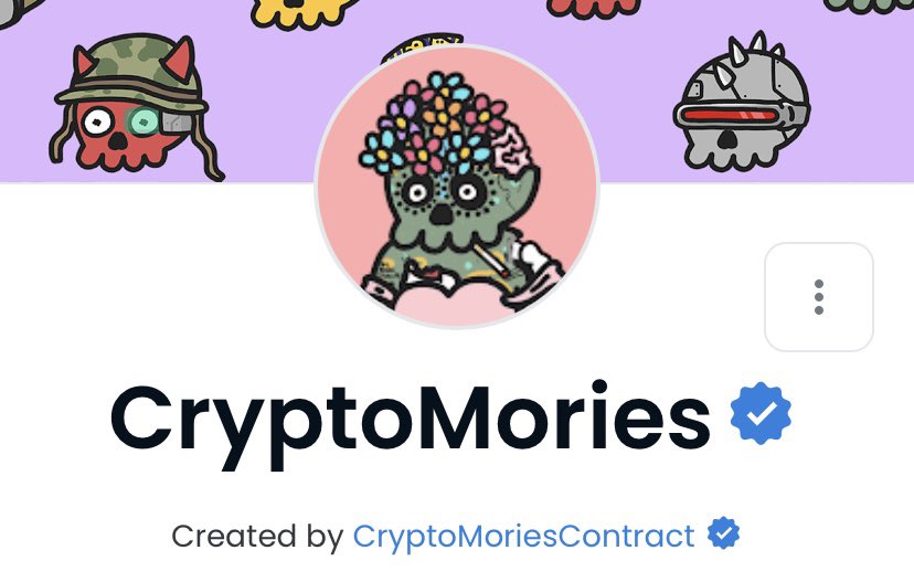 the_mories's tweet image. VERIFIED ON OPENSEA!!!!!!! 🚀🚀
